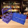 Wine Beer Rack Basket Versatile Beer Bottle Carrier Waterproof Drink Holder Plastic Material for Parties and Gatherings