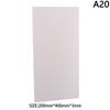 1Pc PS Hard Plastic Diffuser Sheet Thickness Plastic Led Light Milky Translucent Blanks Plate 1mm 1.5mm 2mm 3mm DIY Crafts