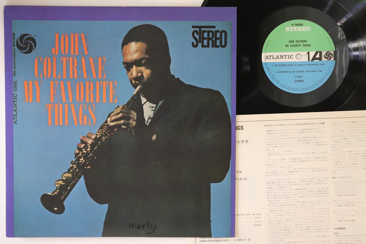 

LP Record JOHN COLTRANE - My Favorite Things P7505A ATLANTIC 1976 Japan Jazz Used