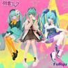15cm Hatsune Miku Anime Figure Autumn Date Miku Action Figure Kawaii Girls Noodle Stopper Figurine Computer Case Ornaments Model