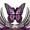 Butterfly Floating Shelf for Wall Storage Home Decor Display Women