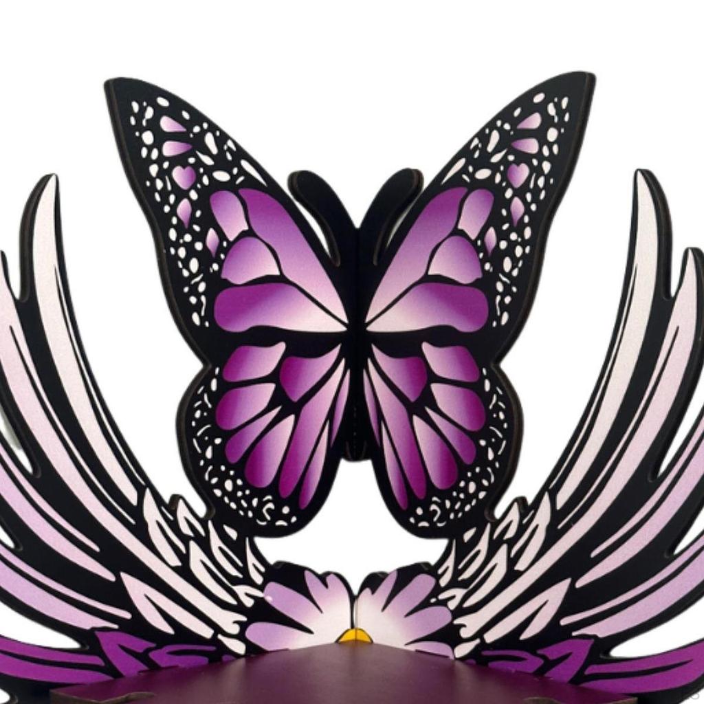 Butterfly Floating Shelf for Wall Storage Home Decor Display Women