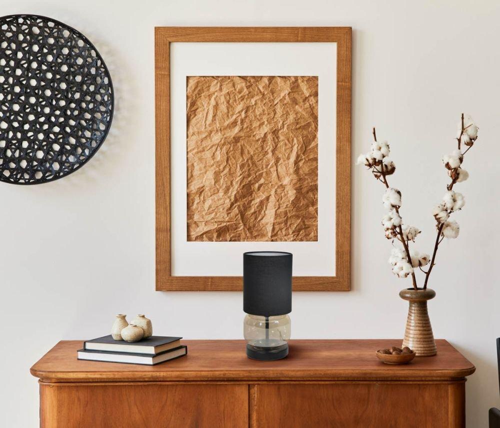 Lampa stołowa nocna DORME TB-63748-BL-AMB Italux