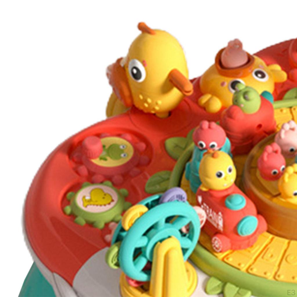 Children's Musical Learning Table, Colorful Durable Toys,