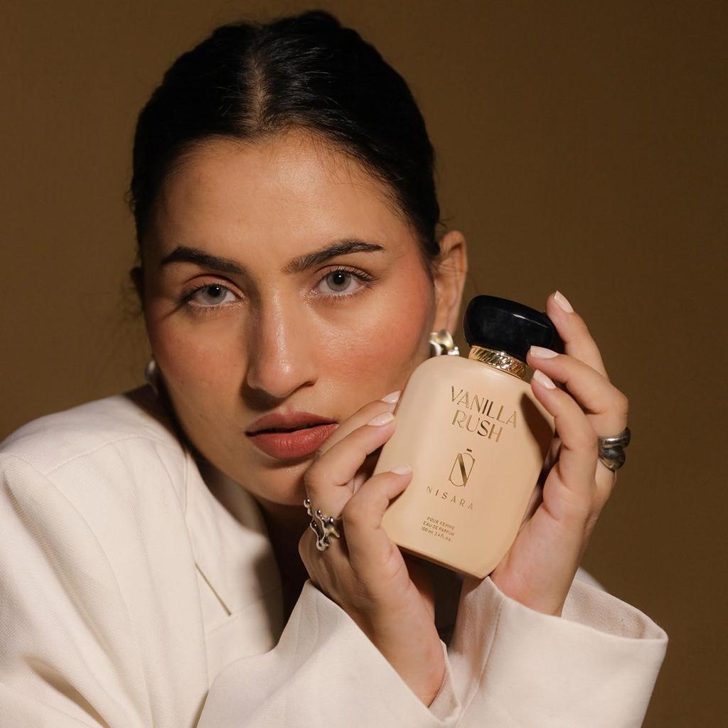 Nisara Vanilla Rush Gourmet Perfume For Woman 100 Ml | Long Lasting Eau De Parfum