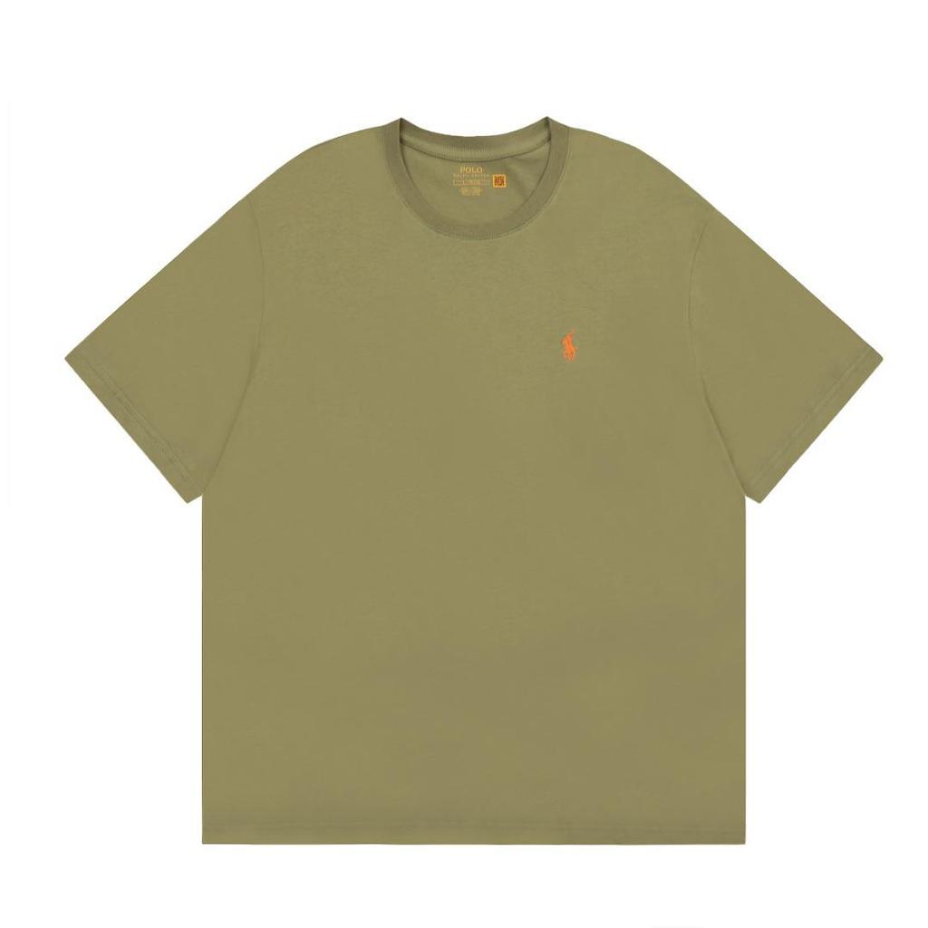 Ralph Lauren 2025 Unisex Casual T-shirt - Little Pony Logo, Round Neck, Short Sleeve.