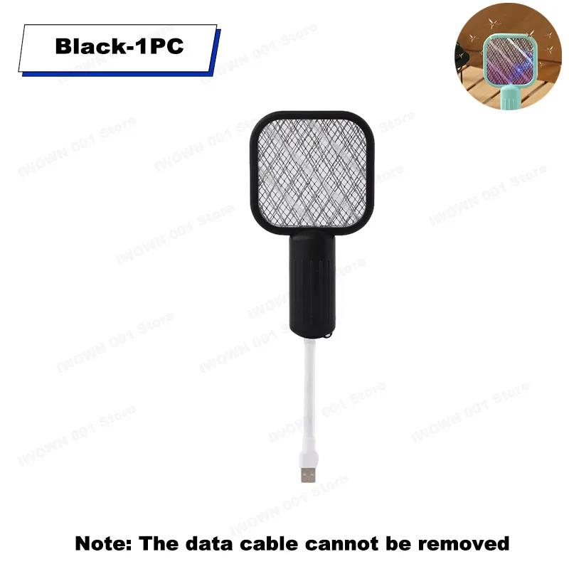 Summer New USB Mosquito Swatter Trap UV Light Mosquito Trap Portable Mosquito Killer Lamp for for Outdoor Picnic Camping Hotel