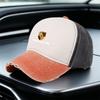 blbn4 Sunshade Fashion Solid Color Duck Tongue Caps Unisex Outdoor For Porsche 911 718 Panamera Macan Cayenne Boxster Cayman Accessory