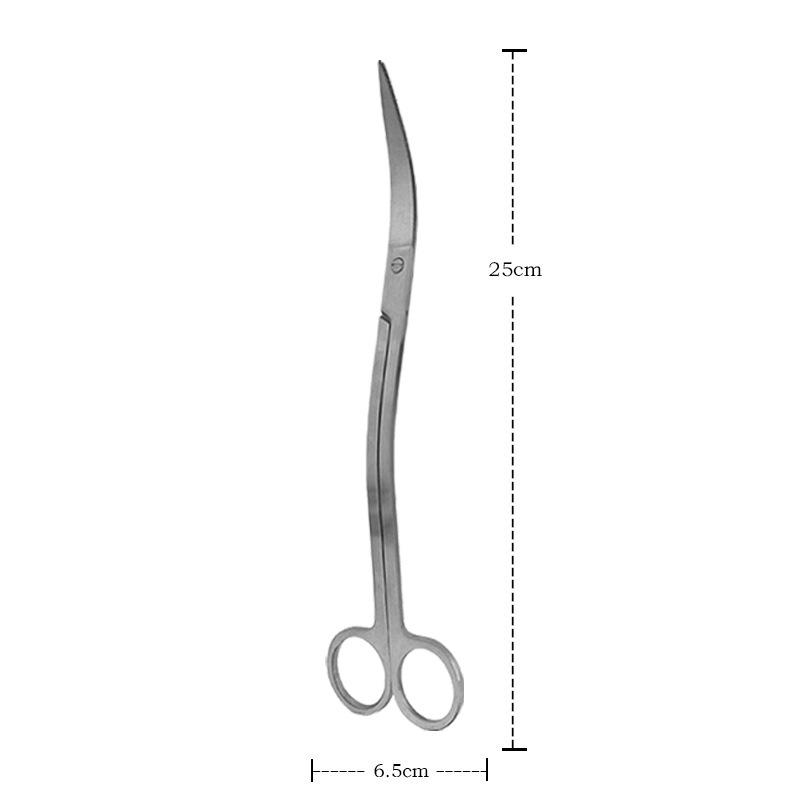 Aquarium Plant Tool Set: Stainless Steel Scissors, Tweezers, and Sand Rake for Aquatic Plant Trimming