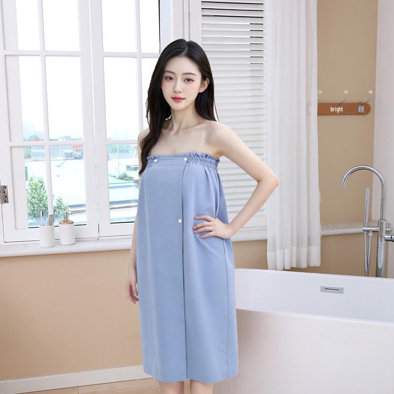 Unisex Quick-Dry Pure Cotton Gauze Bath Towel & Wearable Bathrobe