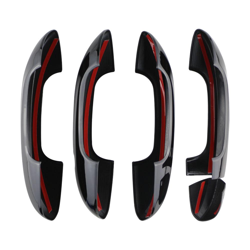 Car Door Handle Cover for MG4 EV 2022-2024 LHD Anti-Scratch Exterior Protector Trim Auto Exterior Modification Decor Accessories