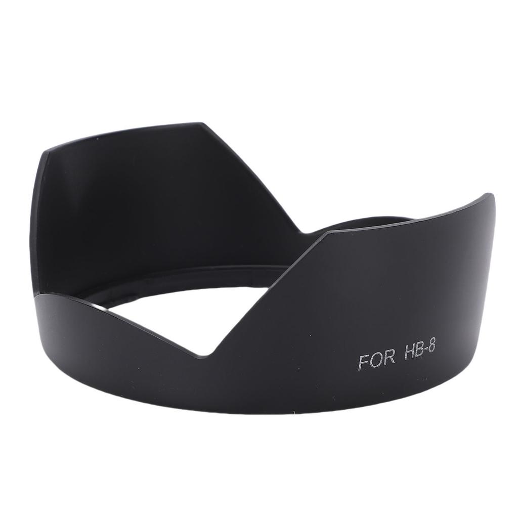 Camera Lens Hood Fit for AF 18mm F/2.8D Lens ABS Camera Lens Hood Shade with 77mm Lens Cap