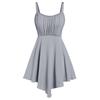 Exquisite European and American Women's Sweet Slim Skirt Personality Chest Fold Sexy Suspender Dress