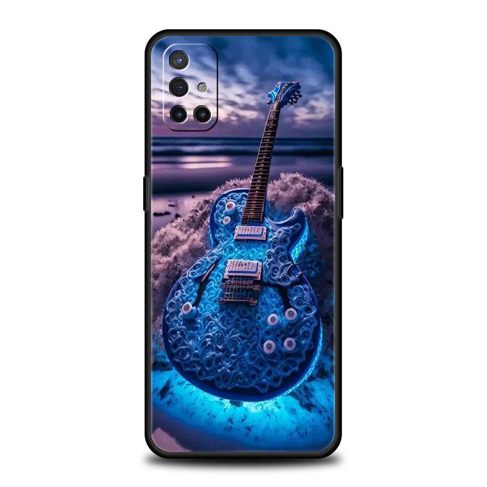 Guitar Music Art Phone Case for Oneplus 11 Nord N100 N10 10 7 8 9 9R 7T 8T N200 CE 2 9RT Z Pro 5G Silicone Cover Shell Capas Bag