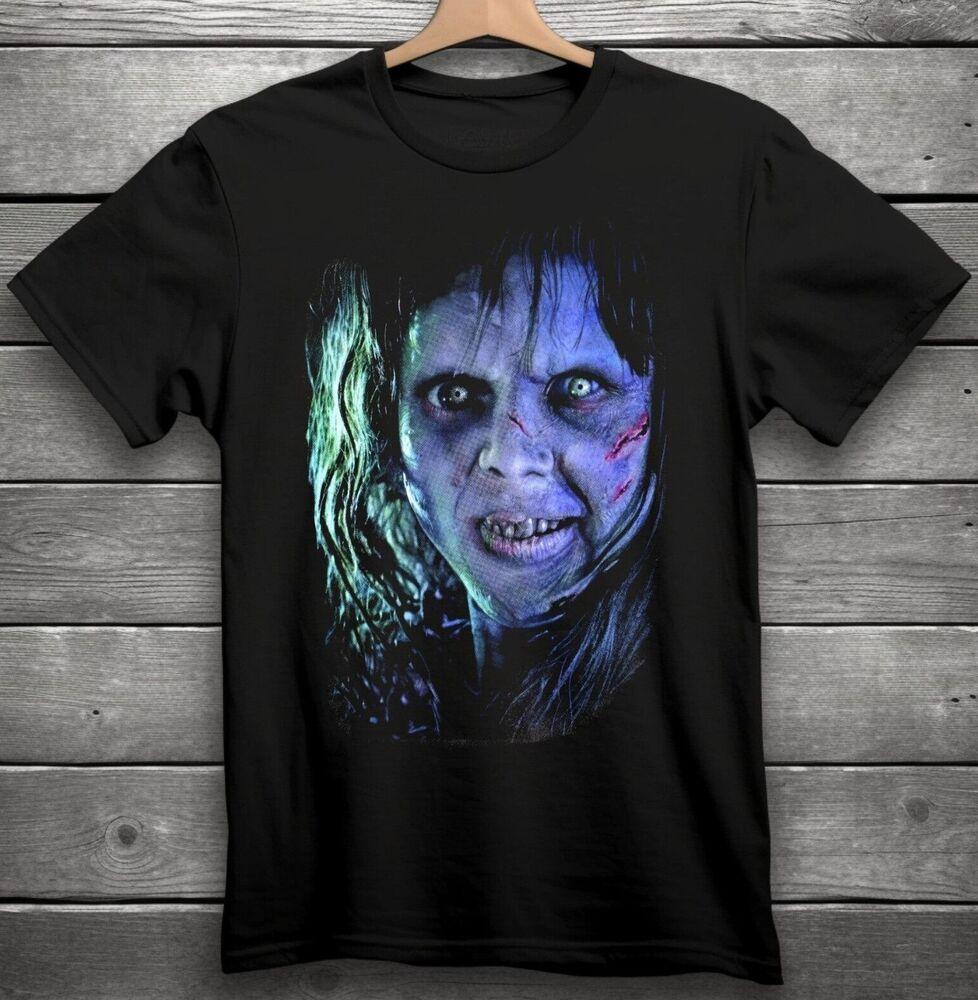 The Exorcist Regan Movie Horror T-Shirt Black S-3XL Unisex T-Shirt S