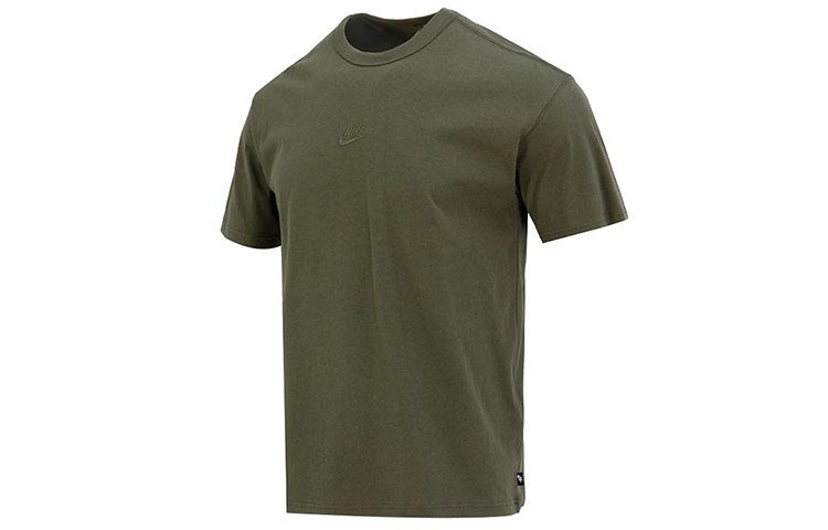 Nike Drop Shoulder Sleeve T-Shirt Men s Army Green DO7393-325 S