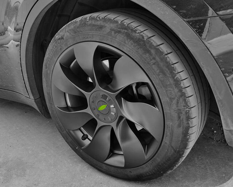 Tesla Model Y 19-Inch Cyclone Wheel Cover Full Protector Accessory