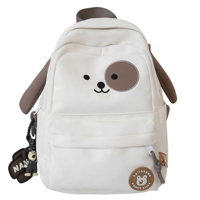 Breathable Fun And Playful Dog Design Backpack For Kindergarten And Elementary Use