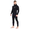 7mm Full Wetsuit Men Women Warm Thermal Surf Diving Suit Hooded Front Zip Black Neoprene