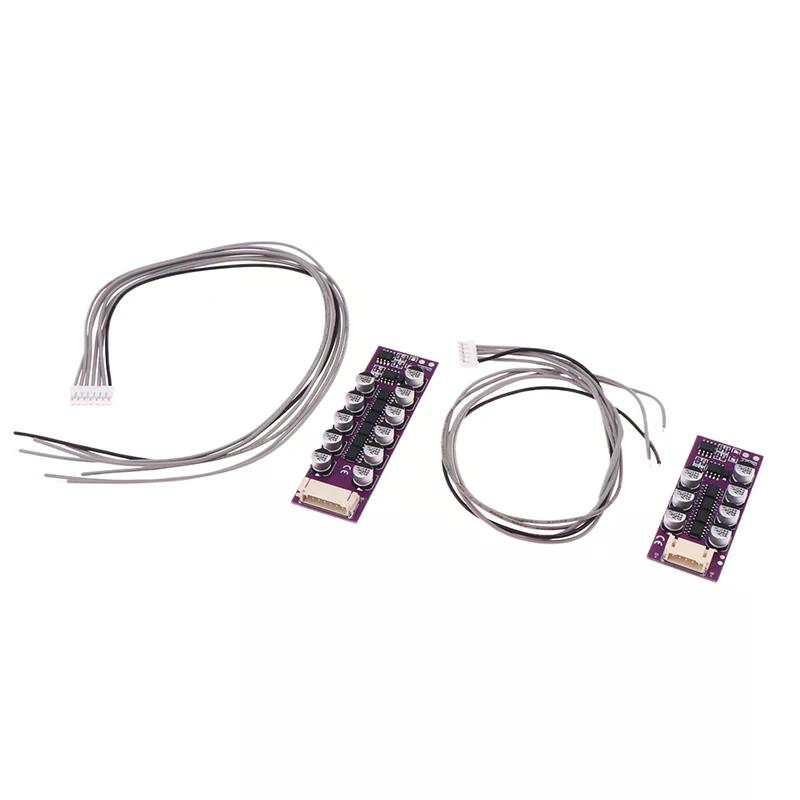 High Precision Low Heating High Current Capacitive For Energy Trans 3S 4S 5S 6S 1.2A Lithium Battery Active Equalization Board