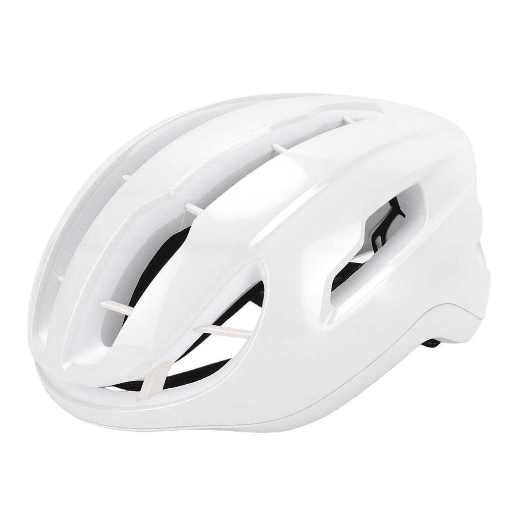 Cycling Helmet for Road Mountain Bike Adjustable Head Circumference Men Women Riding Equipment Bright White