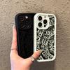 Dark Totem Pattern Silicone Phone Case for Samsung Galaxy S25 Ultra S24 FE S23 Plus S22 S21 S20 A15 A35 A54 A55 5G Soft Cover