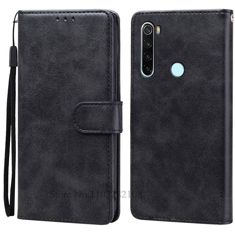

Note 8 / Note 8T Case For Xiaomi Redmi Note 8 Case Wallet Flip Leather Cover For Redmi Note 8T Case Note 8 t Phone Cover Fundas For Redmi Note 8T чёрный