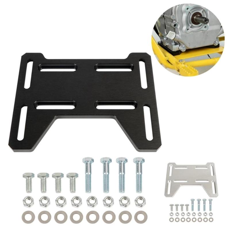 Engine Mounting Support Bracket Adapter Holder For 2.5hp 2.8hp Motovox Mini Bike Go Kart Doodlebug 79cc 97cc 98cc 100cc