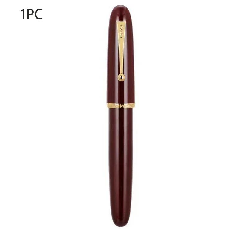 Luxury JinHao 9019 Dadao Fountain Pen Acrylic Transparent Spin Pen 40MM Nib Stationery Office School Supplies Writing Pens