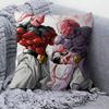 Amine M-Majin B-Buu Cushion Cover Car Throw Pillow Case For Sofa Car Christmas Gift 40x40cm 45x45cm
