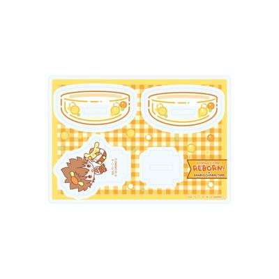 Katekyo Hitman REBORN X SANRIO CHARACTERS 02 Tsunayoshi Sawada X Pompompurin [Collaboration Illustration] Swinging Acrylic Stand