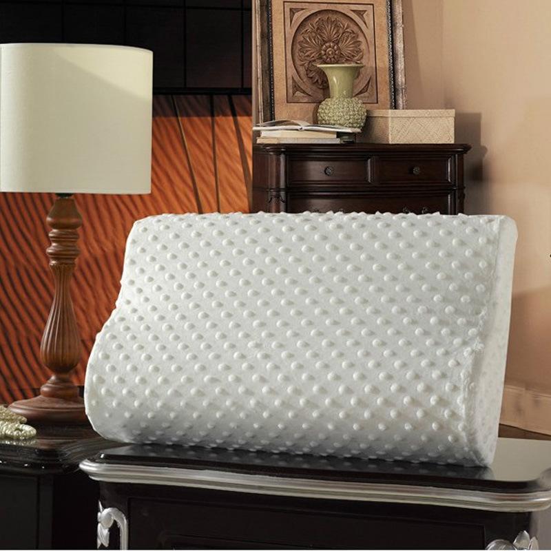 1 Pc Sleeping Bamboo Rebound Memory Orthopedic Pillows Cervical Pillow Cervical Health Cotton Pillows