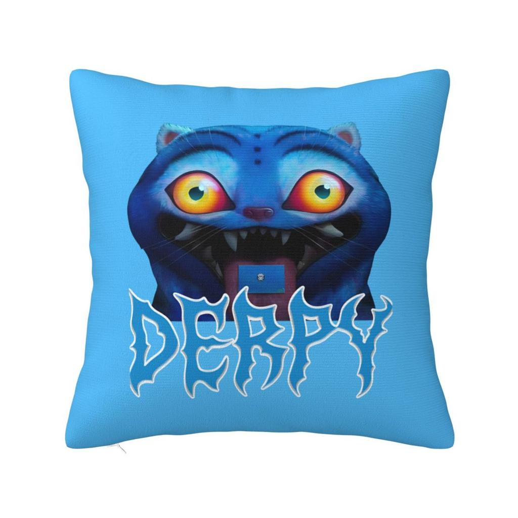 Huntrix Saja Boys Kpop Demon Hunters Square Pillow Cases Cushion Cover Novelty Polyester Decorative Pillowcover For Seat 45*45Cm
