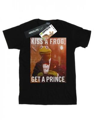 Herren-T-Shirt „The Muppets Kiss A Frog Get A Prince“.