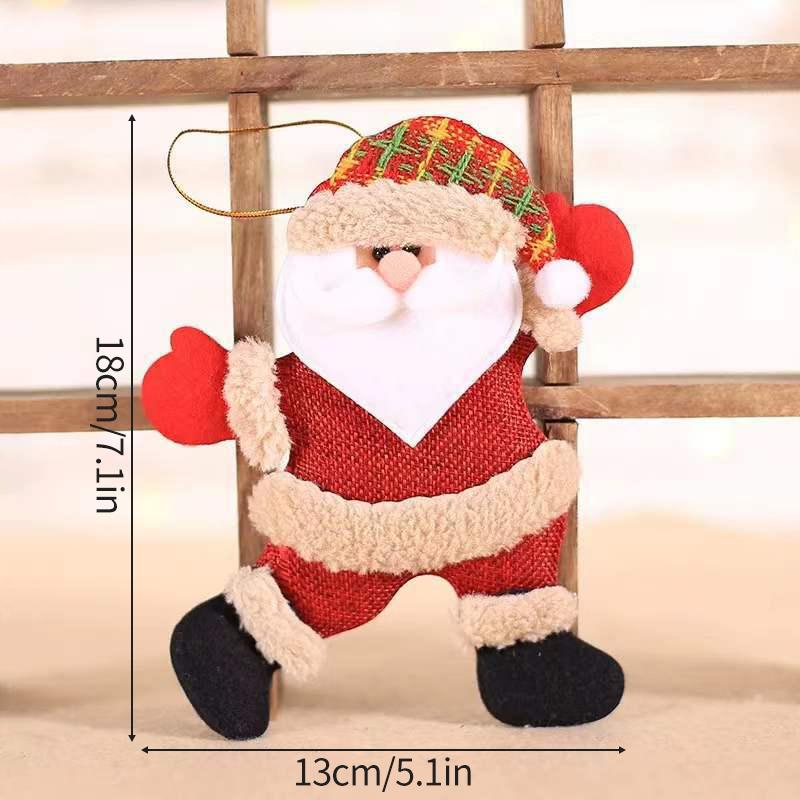 Christmas Dolls Christmas Ornaments  New Year Hanging Pendant Xmas Decor Christmas Gifts Doll Christmas Decorations Navidad
