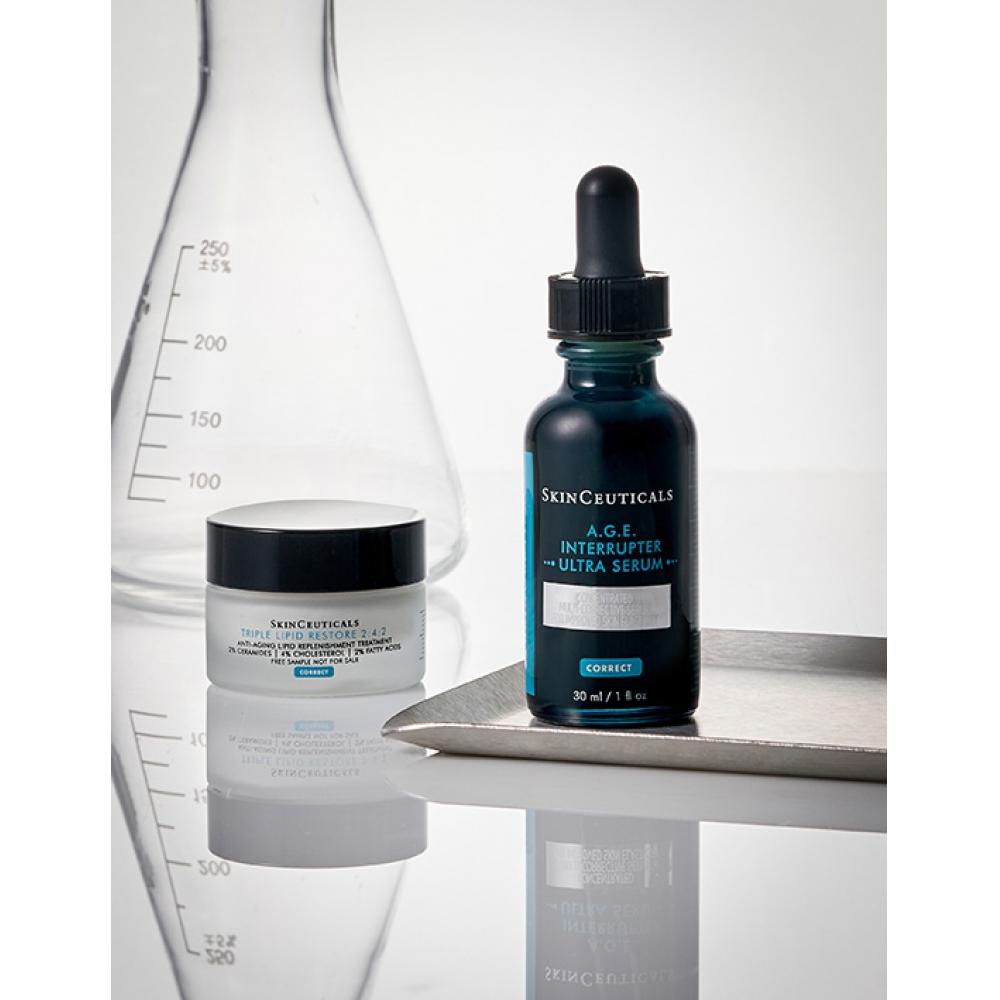 Skinsuticals A.G.E. Сыворотка-интерrupter Ultra 30 мл + Тройной липидный крем 15 мл