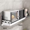 304 Stainless Steel 1-Tier Kitchen Wall Spice Rack