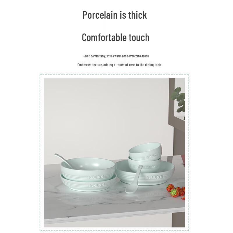 Kangbakh 20-Piece Celadon Dinnerware Set
