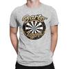 Classic Funny 100 Cotton Tshirt Darts Dartboard Tees Tops For Unisex