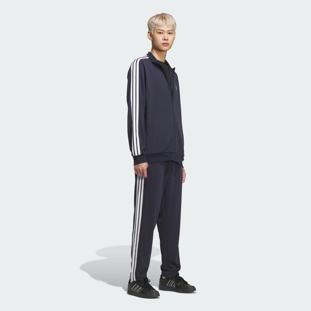 Adidas 3-Stripe Regular Fit Double Knit Track Top Kr6430