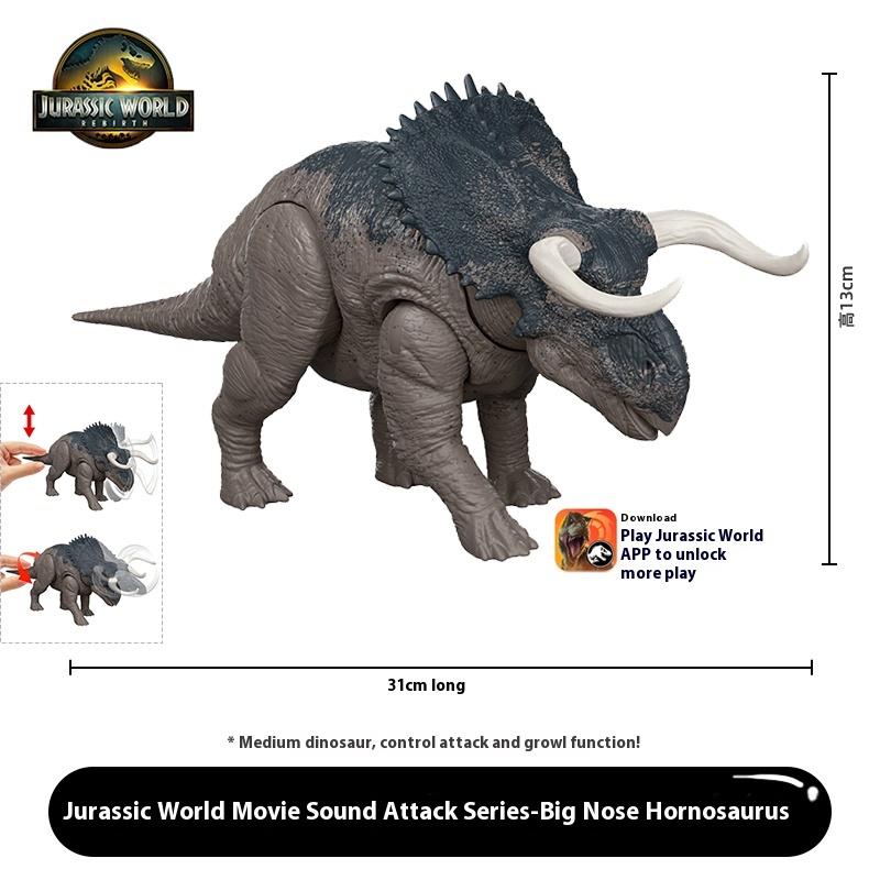 Jurassic World - Die wunderbare Welt der Wunder: Rebirth 4 Spinosaurus Actionfigur Modell Simulierte Dinosaurier Modell Spielzeug Kindergeburtstagsgeschenk