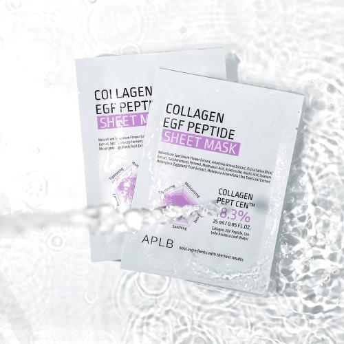 APLB Kollagen EGF Peptid Tuchmaske (10er-Pack)