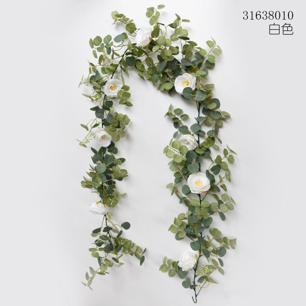 Rose Garland Artificial Flowers Wedding Decoration & Supplies