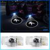 2 Stück HD LED Auto Tür Logo Projektor Willkommenslicht Auto Zubehör für Peugeot 406 306 4008 307 Traveller 206 308 205 206CC 408 207 208 508 3008 407