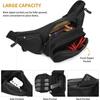 Multi- Waist Pack Fanny Packs for Men Nylon Shoulder Hiking Mobile Phone Bag Sports High-capacity Waist Bag