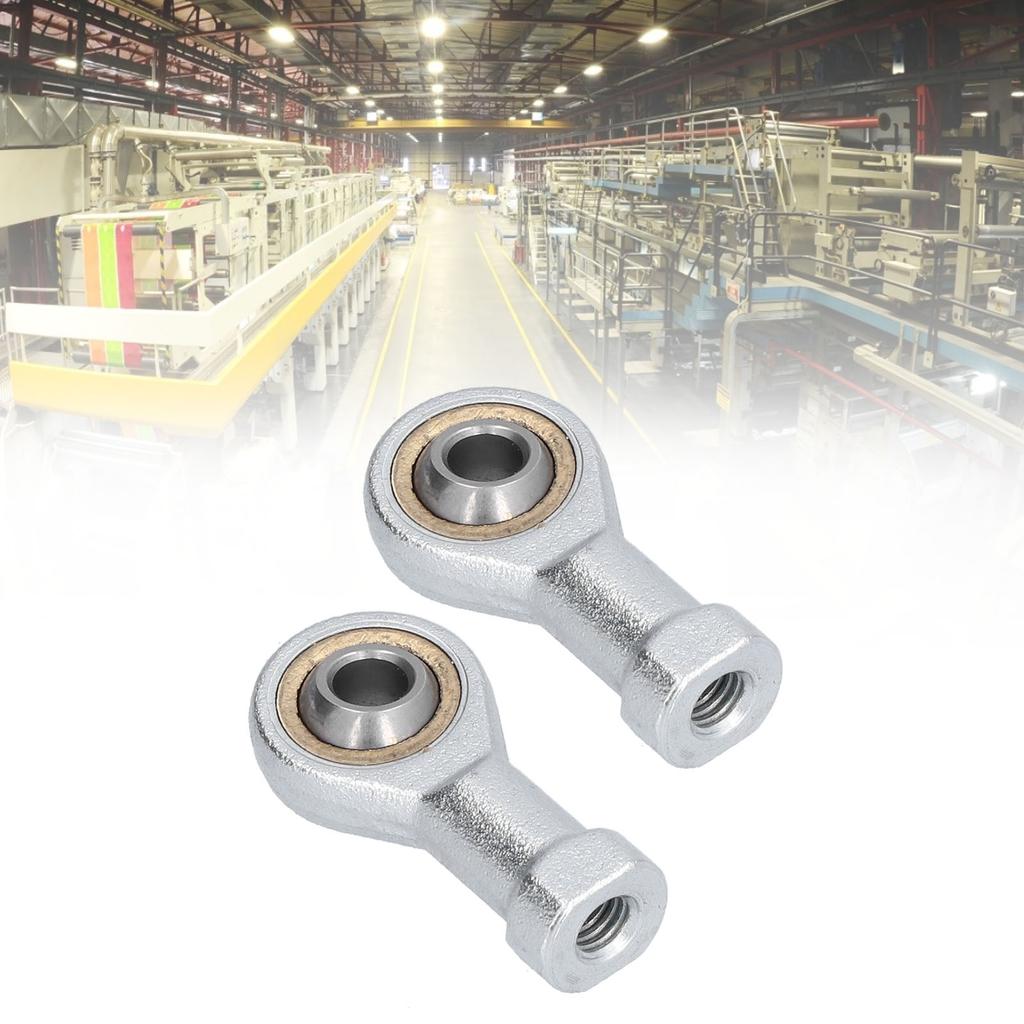 2pcs Rod End Radial Joint Bearing Fisheye Joint Bearing SI6T KSA6T for Machinery Electric Tools