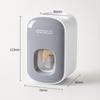Wall Mount Automatic Toothpaste Dispenser Waterproof Toothpaste Squeezer Bathroom Toothbrush Holder Accessories