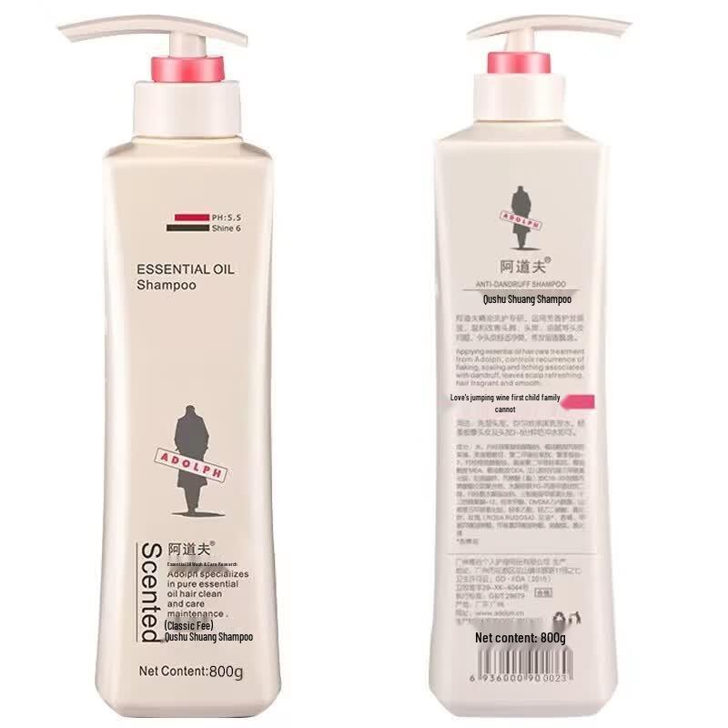 Dove Intensive Nourishing & Adolph Anti-Dandruff Shampoo Set