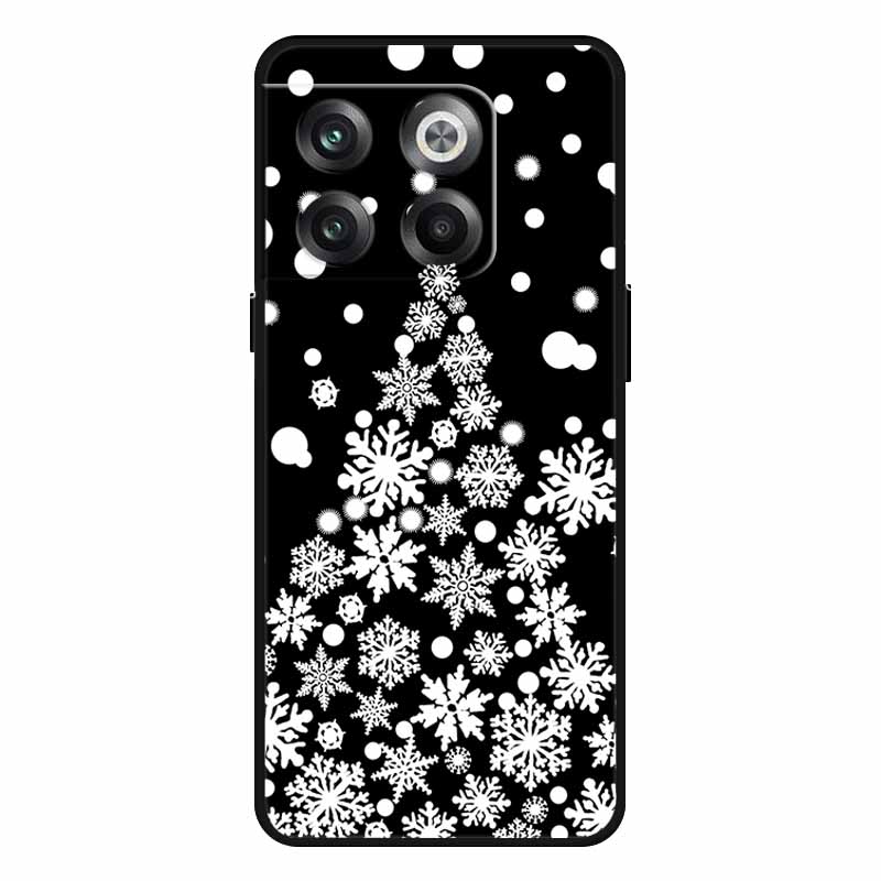 For Oneplus 10T Case 10 Pro Christmas Silicone Soft TPU Cover for Oneplus Nord N20 SE One plus ACE Pro 10T Coque New Year Gift