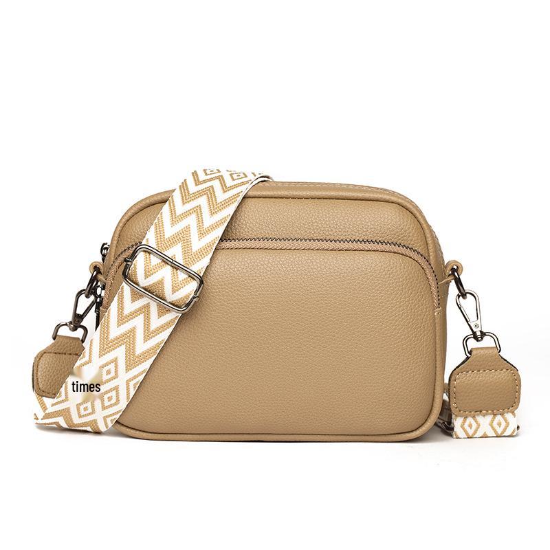 Women's Fashion Multi-layer Single Shoulder & Crossbody Bag with Coin Purse - Lightweight Commuting Small Square Bag